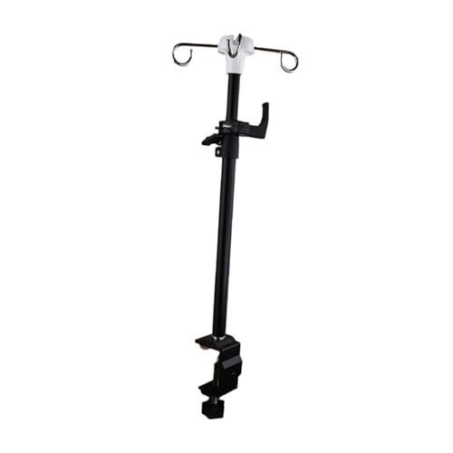 Potence pour perfusion intraveineuse réglable pour lit de soins infirmiers à domicile