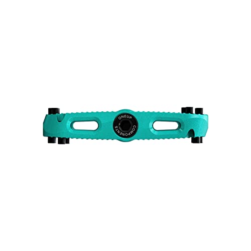 OneUp Components Small Composite Pedals, Mountain Bike (Turquoise) - Thumbnail 4