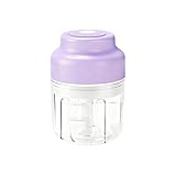WJnflQN Picadora de verduras | 320 ml portátil USB recargable ayudante de cocina, cortador eléctrico de verduras, para especias, cocina casera, barbacoa, restaurante, hornear, al aire libre, camping
