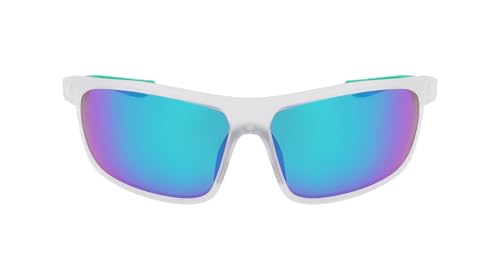 NIKE Sunglasses WINDTRACK RUN EV 24003 902 Matte Clear/Green Mirror, 68/14/1352