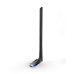 Tenda AX900 WiFi Adapter WiFi 6- Dual-Band 600Mbps 5GHz/ 286Mbps 2.4GHz, 6dBi High Gain Antenna, Wireless WiFi Adapter for Windows 11/10/7 USB WiFi Dongle (U11Pro) - Image 2