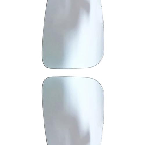 Verre de rétroviseur chauffant avec avertisseur angle mort
