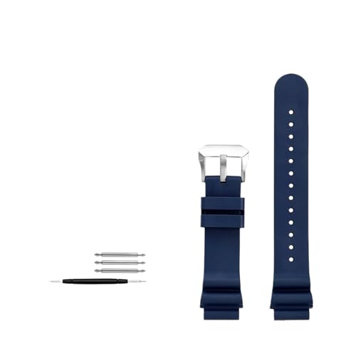 [X] 20mm 22mm tbfSvoh ZCR[SKX007 SRP777J1ɓK V`Y_CrOX|[chYXgohuXbgXgbvɓK(Blue silver,20mm)