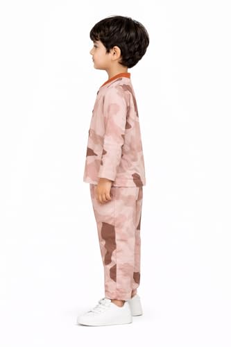 Image of 3BROS BodySuit /Dress for Boys /Girls Full Pajama & Casual Full Sleeves Night Suit Top Combo Kids Set