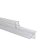 Produktbild Schulte Dichtung Dusche Duschdichtung Schwallschutz Wasserabweiser Dichtlippe 8 mm 100 cm, 1 Stück, transparent, 4056397002222