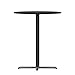 Flash Furniture 30'' Round Black Laminate Table Top with 22'' x 22'' Bar Height Table Base