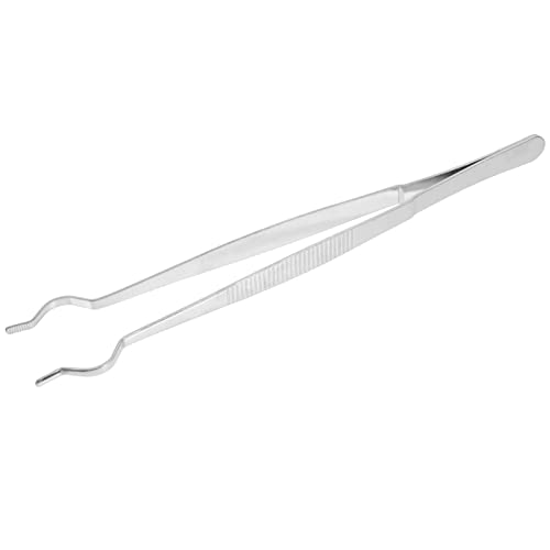 1pc Test Tube Clamp Electronic Tweezers Craft Repairing Experiment Apparatus Lab Forcep Lab Test Tube Holder Eyebrow Precision Nose Trimming Tweezers Nasal Stainless Steel Crafts