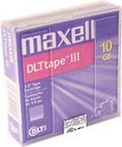 Maxell Refurbish DLT III Data Tape (10/20GB) (183670)