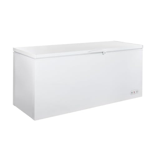 GastroHero Gefriertruhe ECO 550 I Tiefkühltruhe 439L groß I...