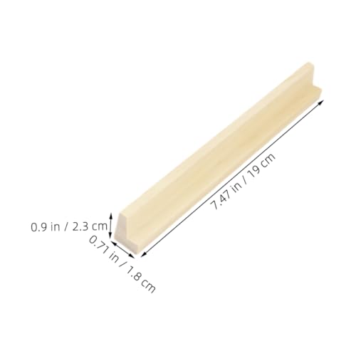 Set de 8 bandejas de madera para dominó miniatura 2