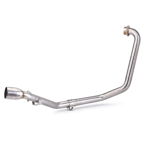 Tuyau d'échappement universel 51mm en acier inoxydable pour moto Fz150 Fzs150