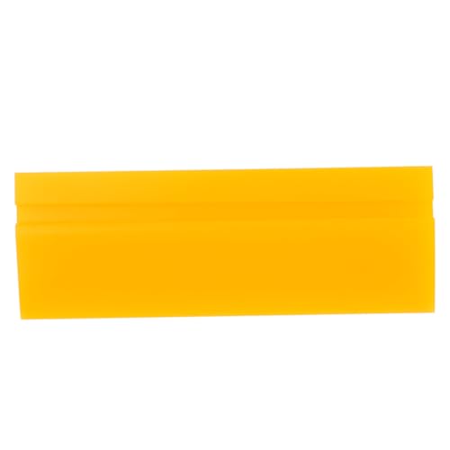 Parliky Herramienta para Aplicar Película de Coche Rascador Plástico Amarillo Suave Tpu para Ventana Automotriz Protección Film Fácil Uso