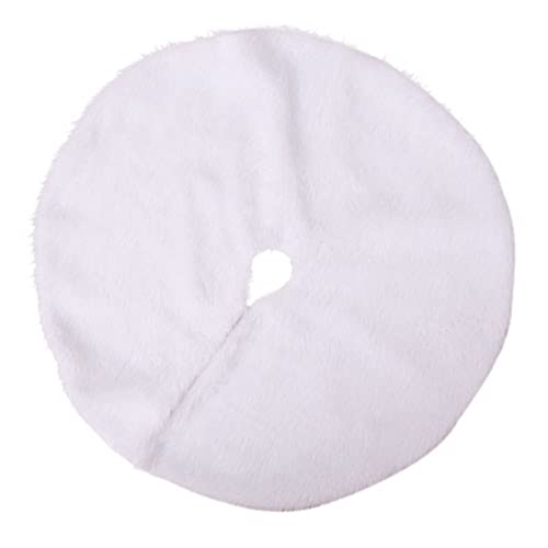 Puupaa Jupe de sapin de Noël - 60 cm - Tapis décoratif - Blanc Cover