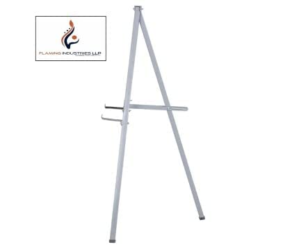 Flaming®5 Feet Size Three Legged Easel Stand for Advertisement, Posters and for Writing in White Boards