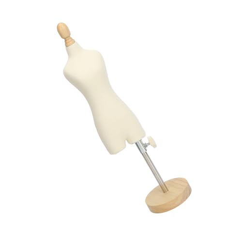 Manekin, Sukienka Form Manequins Ciało żeńska Sukienka Kobieta Manekin Tors Ciało z drewnianą podstawą do Ubrania Sukienki, Szycie, Pokazy Ubrania, Nauczanie ze Zdjęciami (1/4)