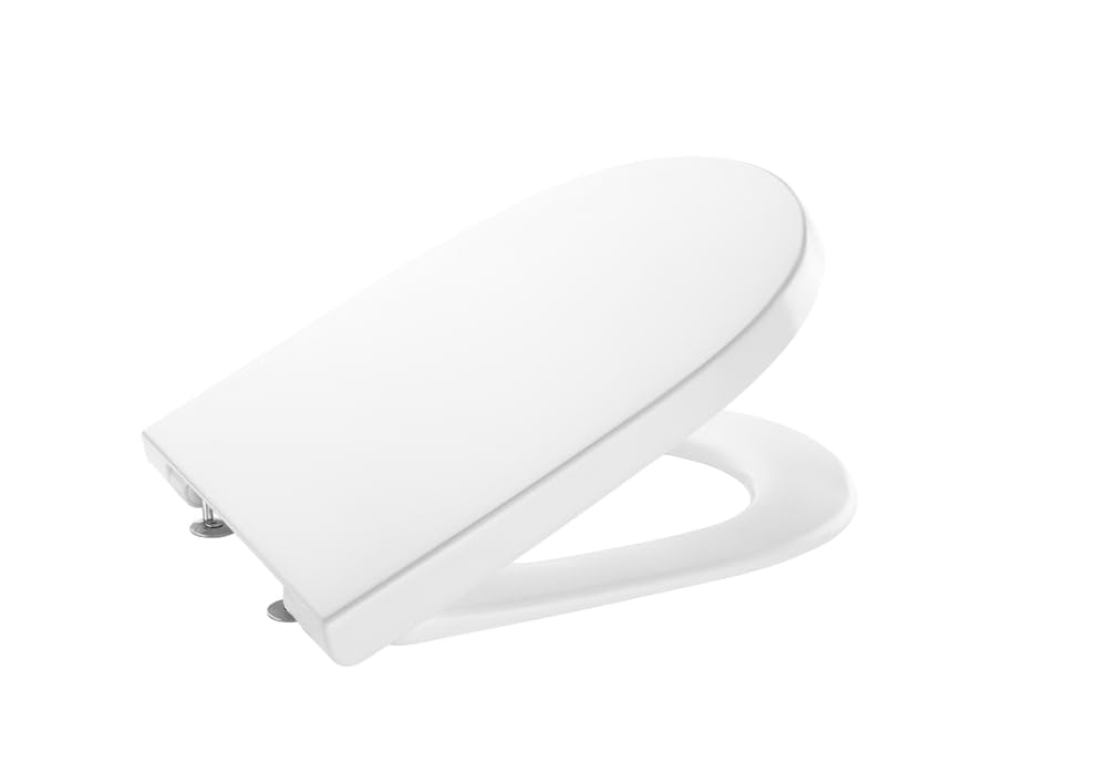 Roca The Gap Round Compact Toilet Seat & Cover