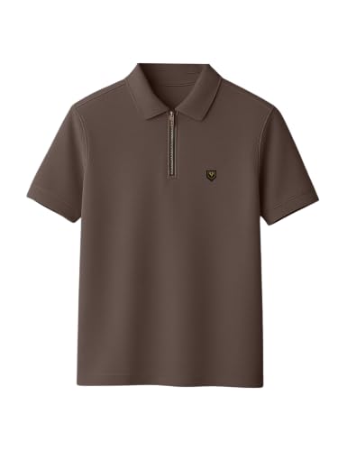 Image of YAZOLE Men's Lycra Blend Round Neck T Shirt | Solid Half Sleeve Regular Fit Tee | Casual Sports Gym Office Travel Running Walking | Perfect for Everyday Use | - (S to XXL)