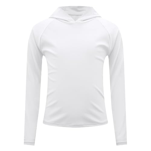 Image of Boys Rash Guard Toddler Swim Shirts Long Sleeve Kids Fishing Shirt UPF 50+ Sun Protection Swim Top with Thumb Hole
