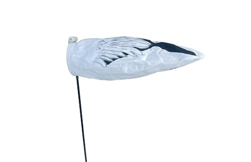 SnowDown Decoys Pro Series Snow Goose Windsocks, Snow Goose Socks, Snow Goose Decoys. 12 Pack of Decoys.