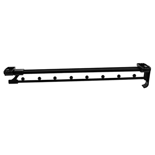 Zerodeko 1Set Retractable Clothes Hanger Rod Heavy Duty Closet Accessory for Organized Storage for Wardrobes and Garment Racks Space Saving Design for Easy Access