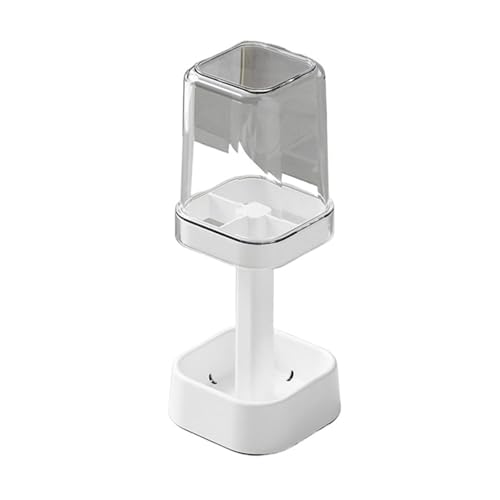 A04G-トイレタリー収納、家庭用垂直歯ブラシラック、寮用電動歯磨き粉、歯カップ