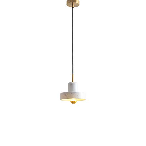 Lustre décoratif de luxe avec élément en marbre pour villa et maison