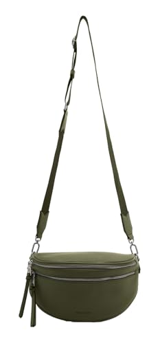 Sac à épaule FREDsBRUDER Bestie Beltbag Khaki Green en cuir véritable