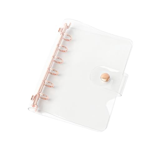 Amazon | A7 バインダーカバー ポリ塩化ビニル ローズゴールド 6