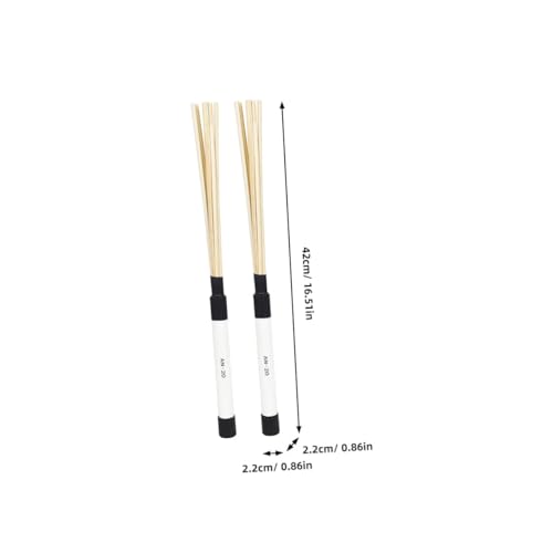 Abaodam Baquetas de Madera para Batería 1 Par miniatura 2