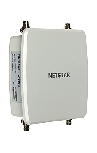 Netgear WND930 borne wifi double bande 802.11n étanche longue portée alimentation poe intégré