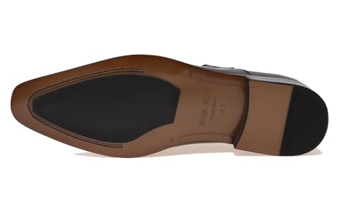 Santimon Men's Oxfords Formal Dress Genuine Leather Wingtip Brogues Oxford Wedding Tuxedo Business Casual Buckle Derby Fashion Comfor Suit Shoes for Mem4