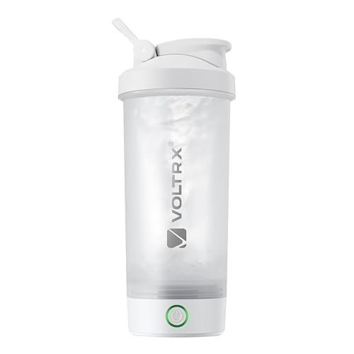 VOLTRX Protein Shaker Bottle, Merger USB C Rechargeable Electric Protein Shake Mixer, Shaker Cups...