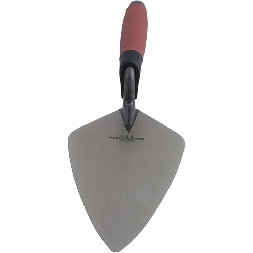 MARSHALLTOWN Brick Trowels, London Style, 10-1/2 x 4-3/4 Inch, DuraSoft Handle, Brickwork, Blockwork, Stonework, Masonry, Made in USA, 3310.5FG - Image 2