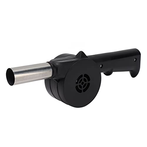 Ventilador portátil pequeño de manivela para barbacoa de camping
