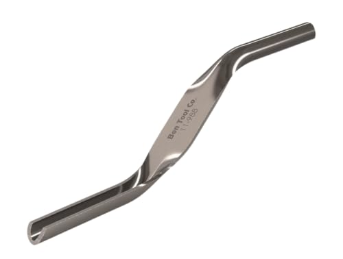Bon 11-988 M Style Convex Jointer 3/8' x 1/2' Dual Size Masonry Jointer Heavy Gauge Steel Concrete Finishing Tool