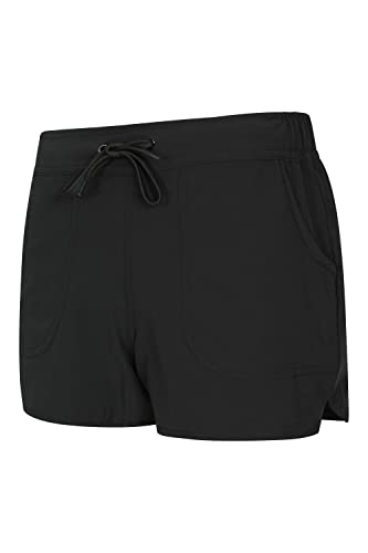 Mountain Warehouse Womens Stretch Long Boardshorts - Lightweight Ladies Swim Shorts, Stretchable Summer Swimsuit, Quick Dry Bathing Suits -for Swimming, Poolside, Diving Black 14 - Image 2