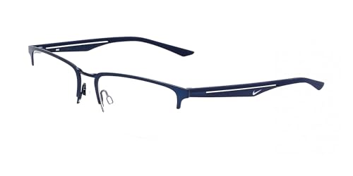 Monture lunettes de vue Nike homme 4313 N bleu satin navy 52mm