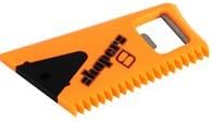 Shapers FINS Wax Comb W/Key Orange