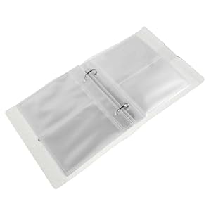 TOYANDONA 2 Stück Transparentes Sammelkarten-Album