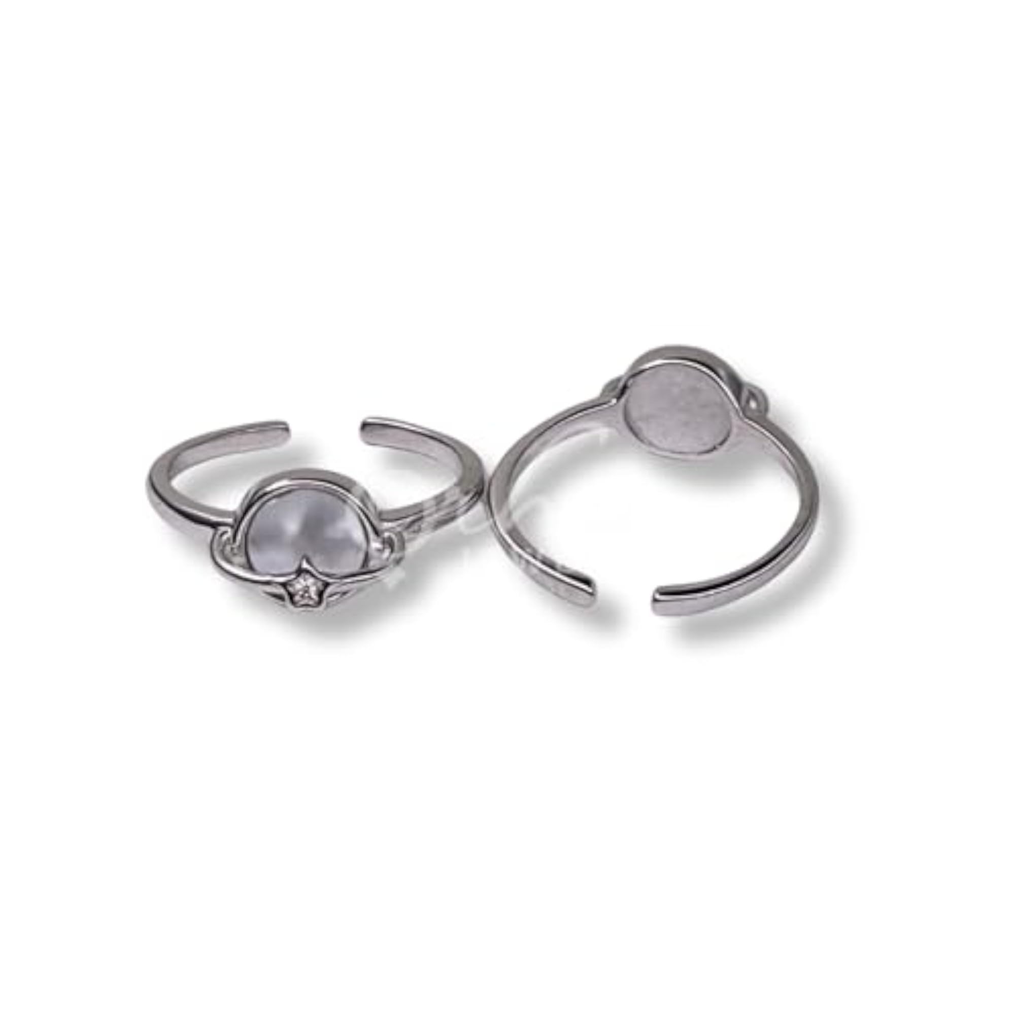 Women's 925 Hallmarked Sterling Silver Geometric Adjustable Toe Ring