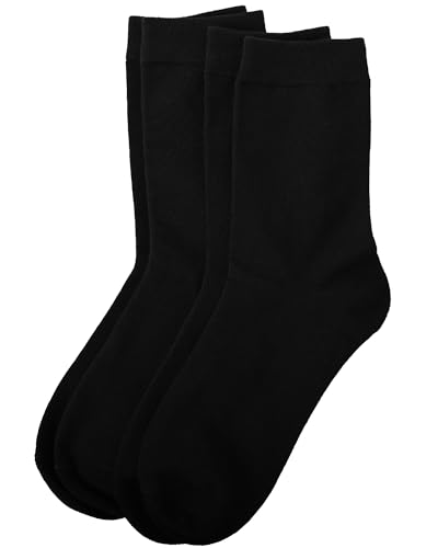 Mens Dress Socks Combed Cotton Dress Crew Sock for Men-2 Pack Casual Breathable Men Socks2