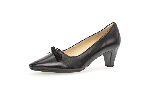 Gabor Damen Basic Pumpe, schwarz, 38.5 EU 05.147.