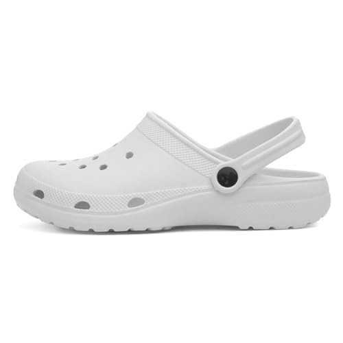 Shoe Zone - Womens White EVA Slip On Clog - Size 3 UK - White