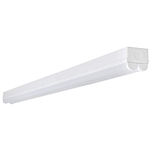 Image of LEDVANCE Sylvania 4ft LED Shop Light, 42W, 3 CCT Selectable 3000K / 4000K / 5000K, 48 inch LED Strip Light Fixture, Hardwire - 1 Pack (61454)