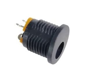 Image of 50 Pcs 12V 3A 5.5 x 2.1mm Plastic Female Socket Female Jack Screw Nut Panel Mount Connector DC Pin Female Socket or Multipule Application