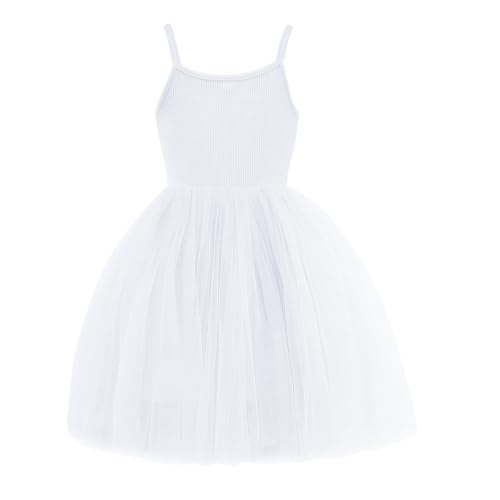 White Toddler Girls Cardigan Sweater Match Tutu Tulle Dress2