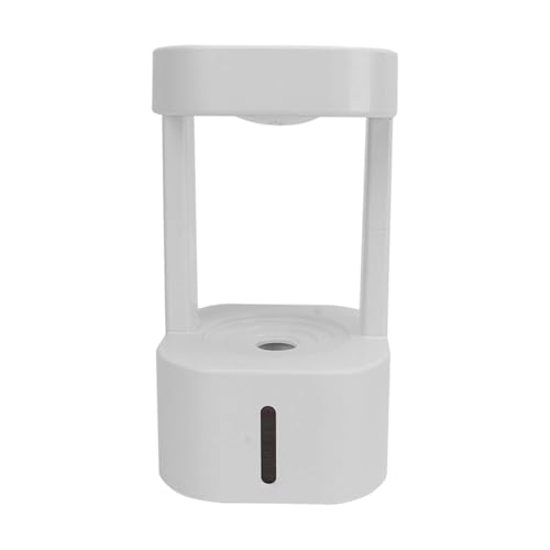 CHICIRIS Humidificador de Aire Silencioso, Antigravedad, Gotas de Agua, Humidificador de Niebla para Dormitorio, Oficina, 580ml, Adecuado para Dormitorio de Oficina en Casa (Luz de Siete Colores)