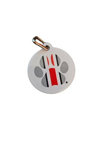 Ohio State Helmet Paw Print Collar Charm