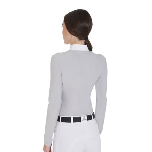 Polo warm de manga larga para mujer textura suave talla XS de lujo 2