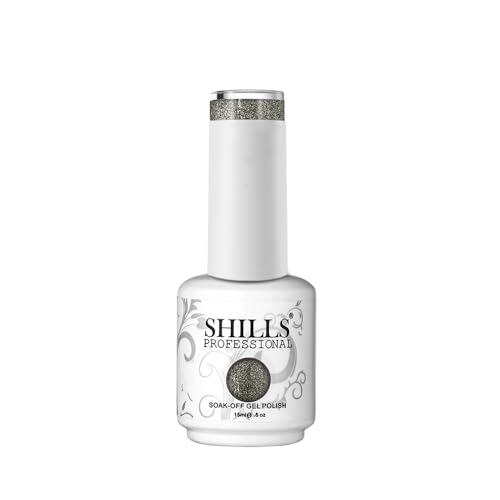 Image of SHILLS PROFESSIONAL UV /LED Soak Off Gel Polish (Gel nail polish) Nail art nail polish Color Shade 224